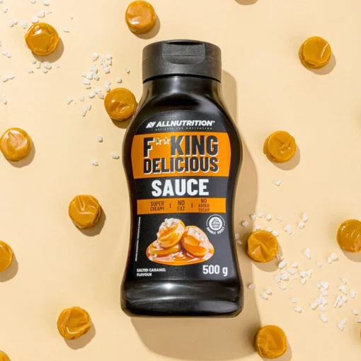 Allnutrition, Fitking Delicious Sauce, Salted Caramel