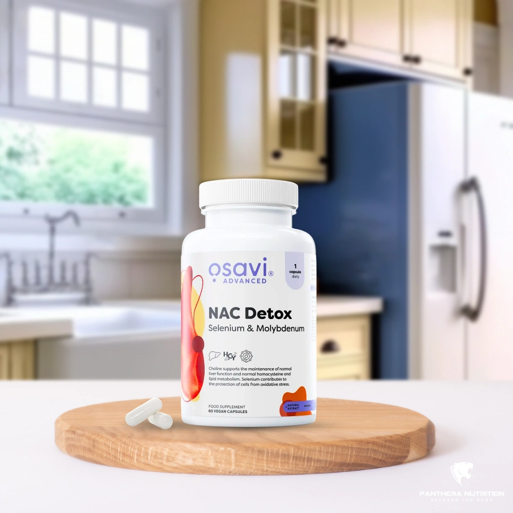 Osavi, NAC Detox, 60 kapsul