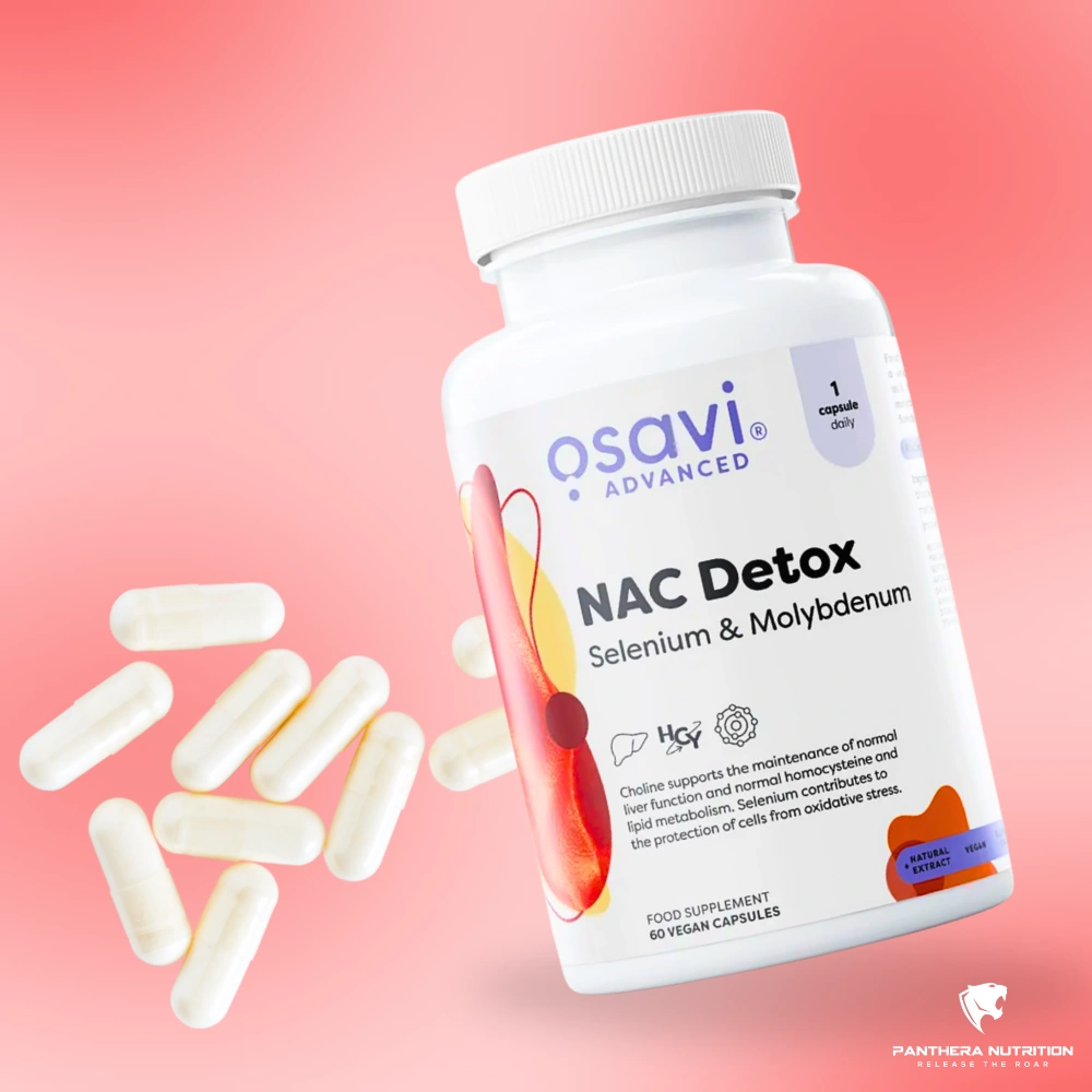 Osavi, NAC Detox, 60 kapsul
