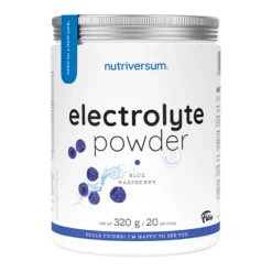 Nutriversum, Elektroliti v prahu, Blue Raspberry, 320g