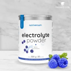 Nutriversum, Elektroliti v prahu, Blue Raspberry, 320g