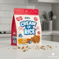 Applied Nutrition, Cream of Rice, Toffee Biscuit