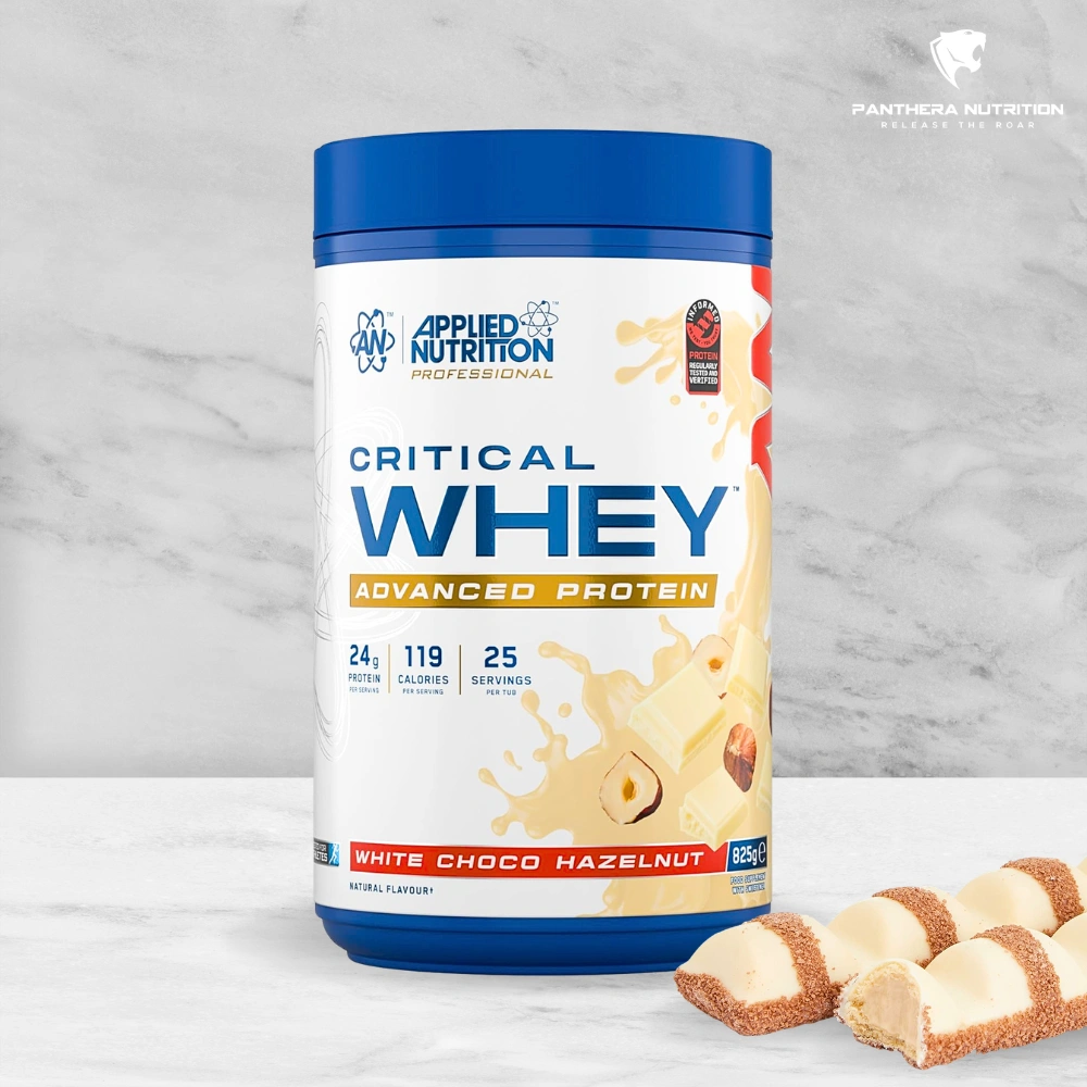 Applied Nutrition, Critical Whey, White Choco Hazelnut, 825g