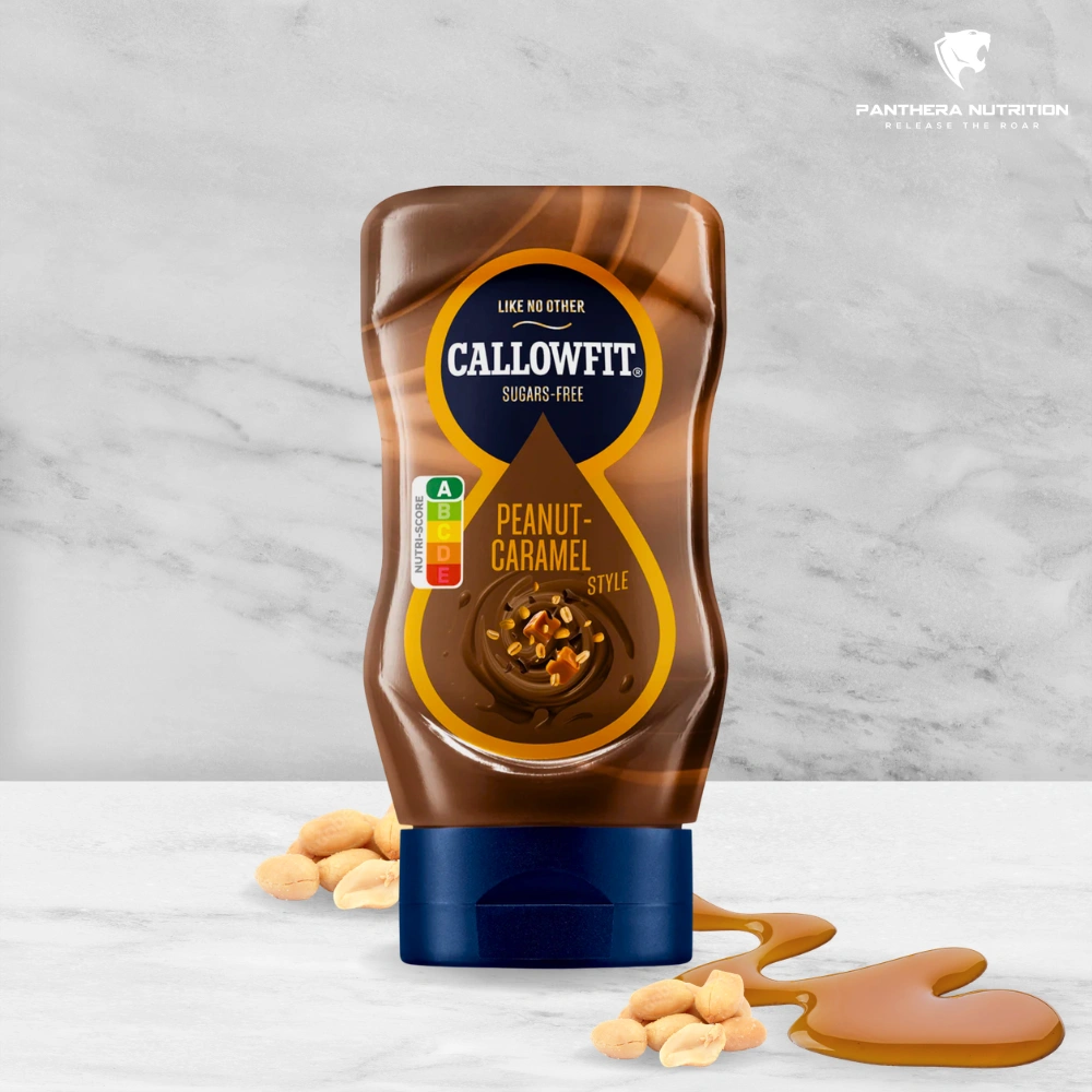 Callowfit, Low-cal Syrup, Peanut-Caramel, 300ml