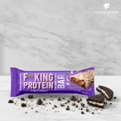 Allnutrition, Fitking Protein Bar, Cookie Cream, 55g-m